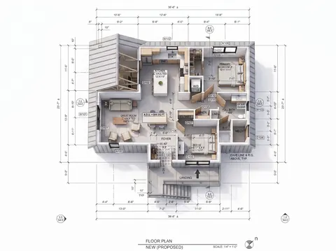 3D ADU design rendering for project FP12