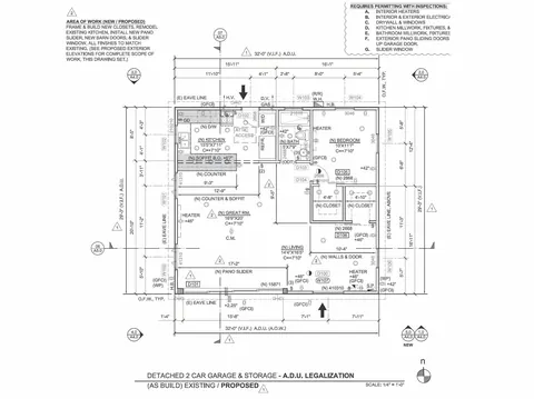 ADU floor plan design example FP02