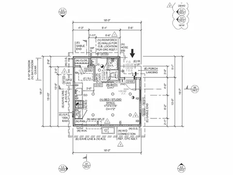 ADU floor plan design example FP06